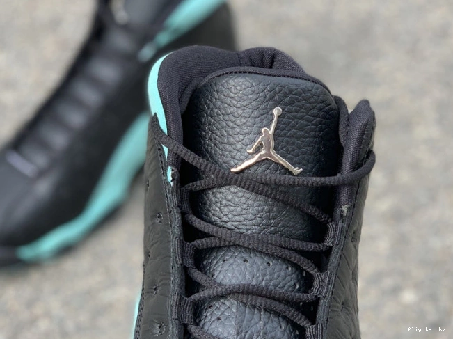 13 Green Air Jordan Retro Island 414571-030 Black 0819